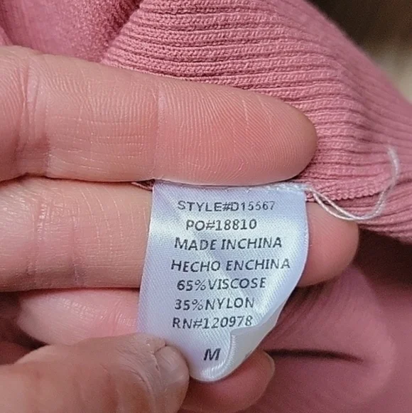 ENTRO Ribbed Long Dress M - Picture 6 of 9